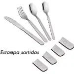 CJ 04 PC TALHERES INFANTIL INOX