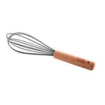 BATEDOR DE OVOS BAMBU C/ SILICONE 25X6X6CM