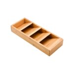 Organizador De Talheres Em Bambu - Oikos Natural