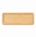 PETISQUEIRA BAMBU NATURE RETANGULAR 26CM X 10CM