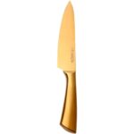 Faca Chef Inox Premium Gold 8