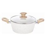 CACAROLA INDUCAO CERAMIC CLASS TRAVERTINO 3.7MM 24CM