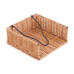 Porta Guardanapo 18,3cm Com Peso Rattan Sintético Iron
