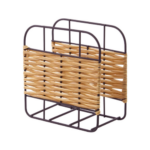 Porta Guardanapo Rattan Iron - Mimo Style