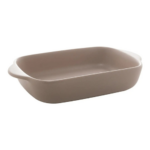 Travessa Porcelana Nórdica Cinza Matt 23x13x4cm - Wolff