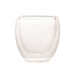 CJ 2 COPO CAFE PAREDE DUPLA VIDRO BORO 80ML