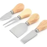 CJ UTENSILIOS P/ QUEIJO BAMBU 12X3X1,5CM