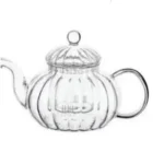 Bule em vidro borossilicato com infusor 750ml