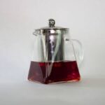 Bule Lusso em vidro borossilicato com infusor de metal 550ml