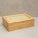 Porta Cha De Bambu Palhinha 6 Divisorias - Oikos  Ean :7908192505613