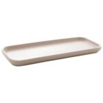 Travessa Porcelana Nordica Cinza Matt