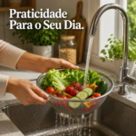 Escorredor Preparar em aço inox P24,5xL29,3xA9,2cm - Imagem 2