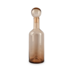 Vaso com tampa 15.5 x 35 cm (altura) âmbar Fera