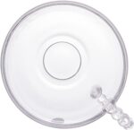 Xicaras P/Cha De Cristal De Chumbo S/Pires Pearl 180Ml - Imagem 3