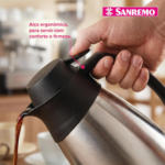 Bule Termico Acolher 100% Inox 500Ml - Imagem 2