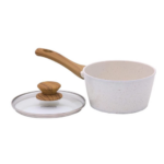 Papeiro de Alumínio com Revestimento Cerâmico e Indução Mimo Style Mármol 16cm