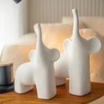 Escultura Decorativa Elefante Nilo em Cerâmica 47 - G - Imagem 2