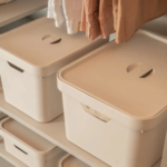 Caixa Organizadora Ou com Tampa 18L Linha Cube - Imagem 4